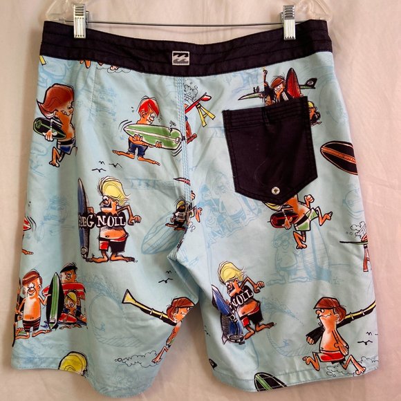 Billabong Greg Noll Mens Board Shorts 